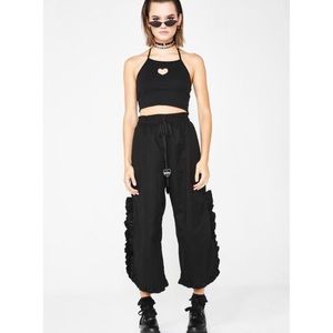 Morph8ne Daisy-ing Ruffle Side Pants